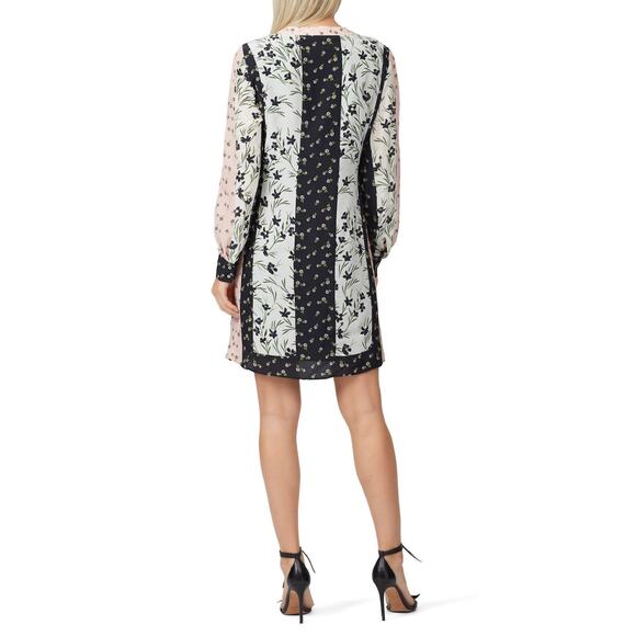 Nicole Miller Tulip Ditzy Floral Long Sleeve Button Down Dress Size 8 - Picture 2 of 8